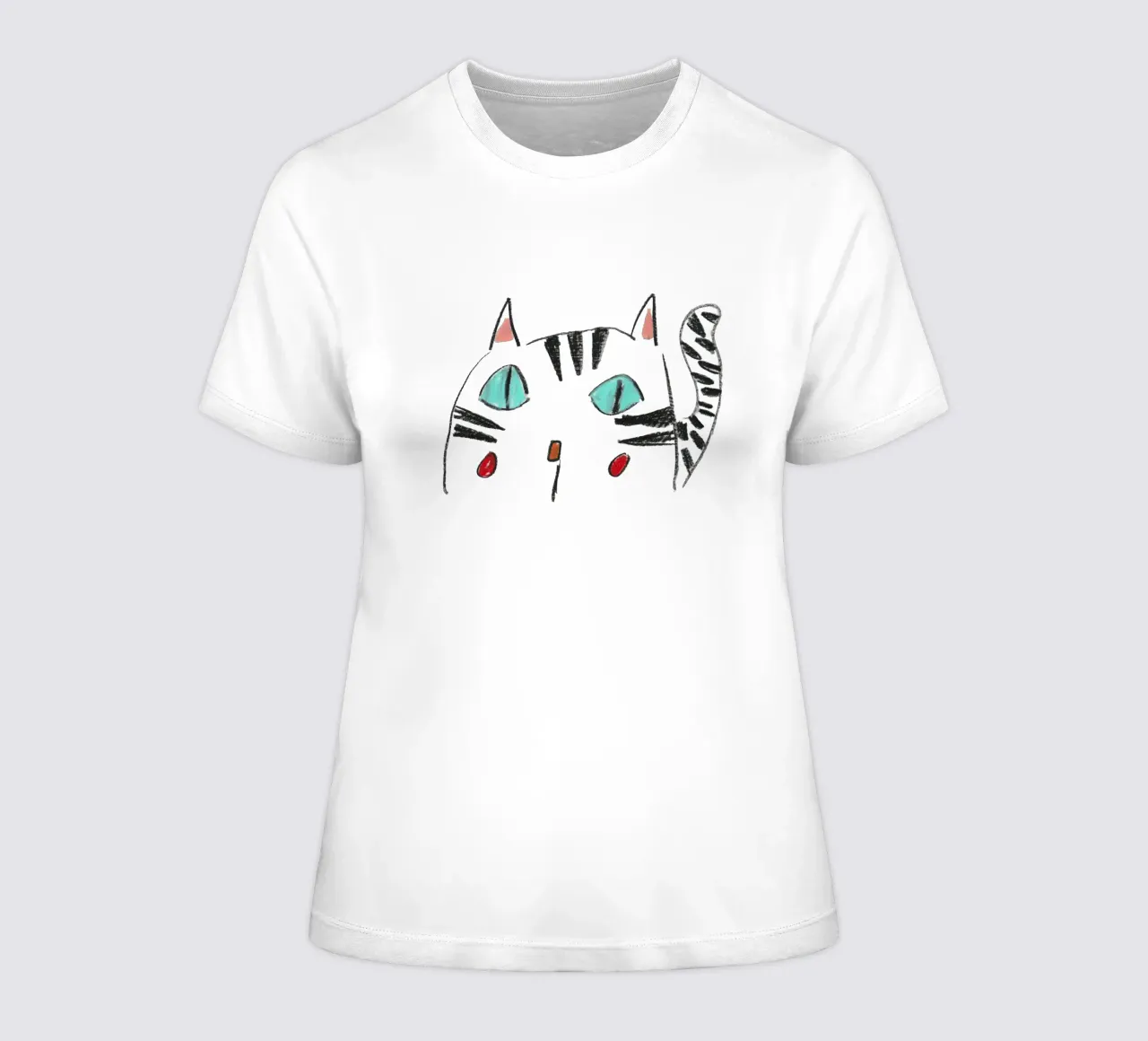 Miau Miau #2 t-shirt da donna da Ava Baleine