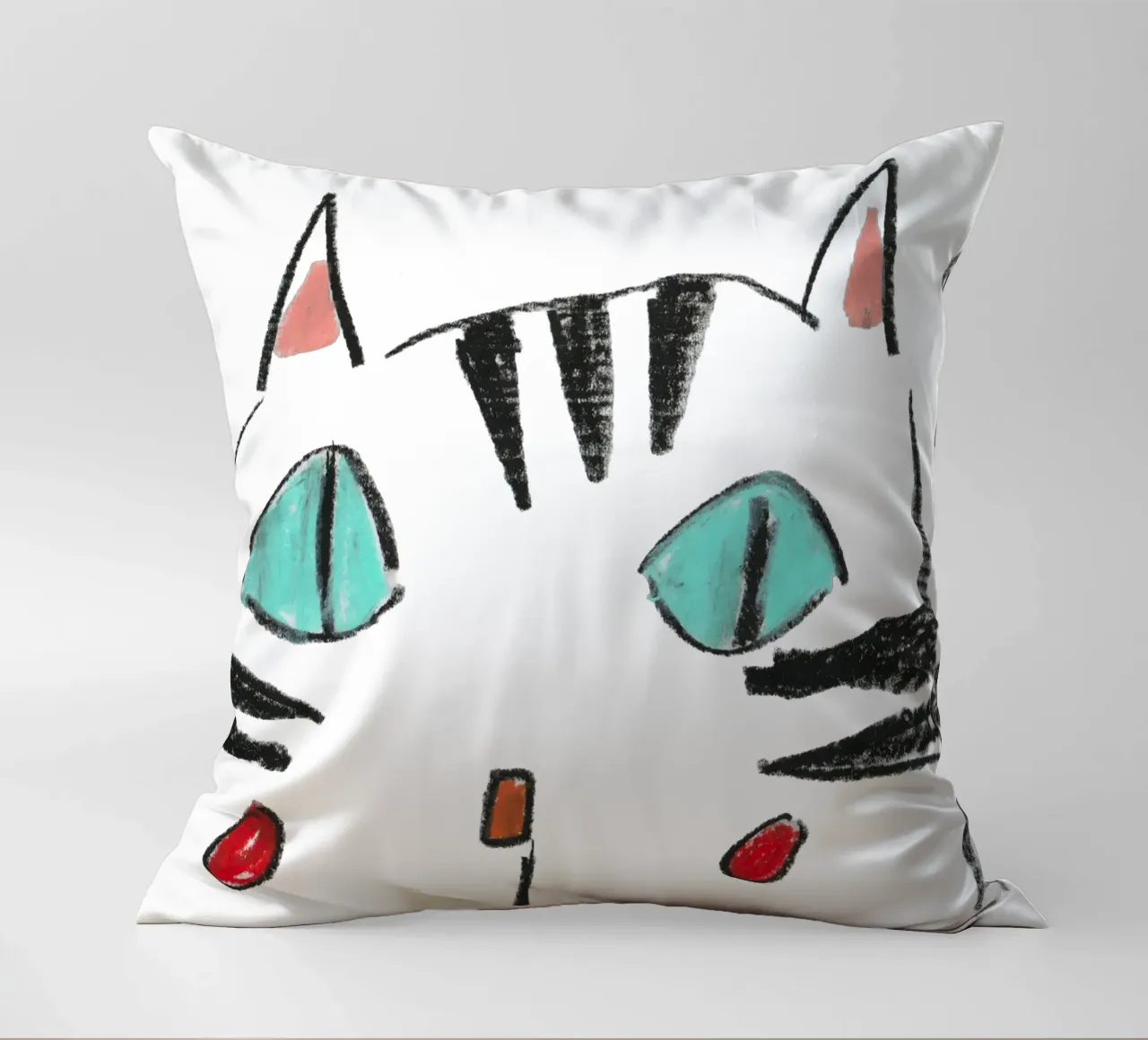 Miau Miau #2 cuscino da Ava Baleine