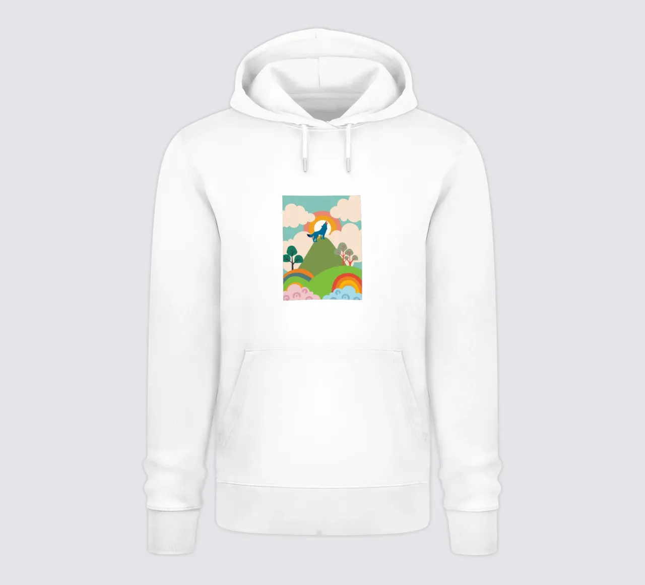 Wolf Roar Hoodie von CUTE ANIMALS