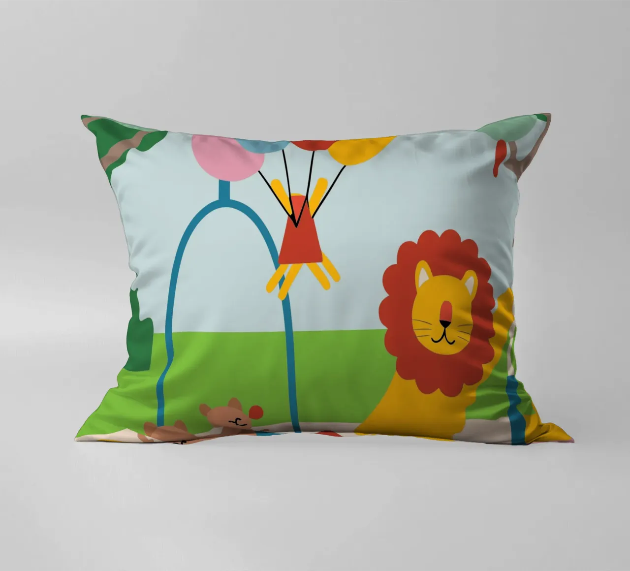 Leeuwen en katten kussen van CUTE ANIMALS