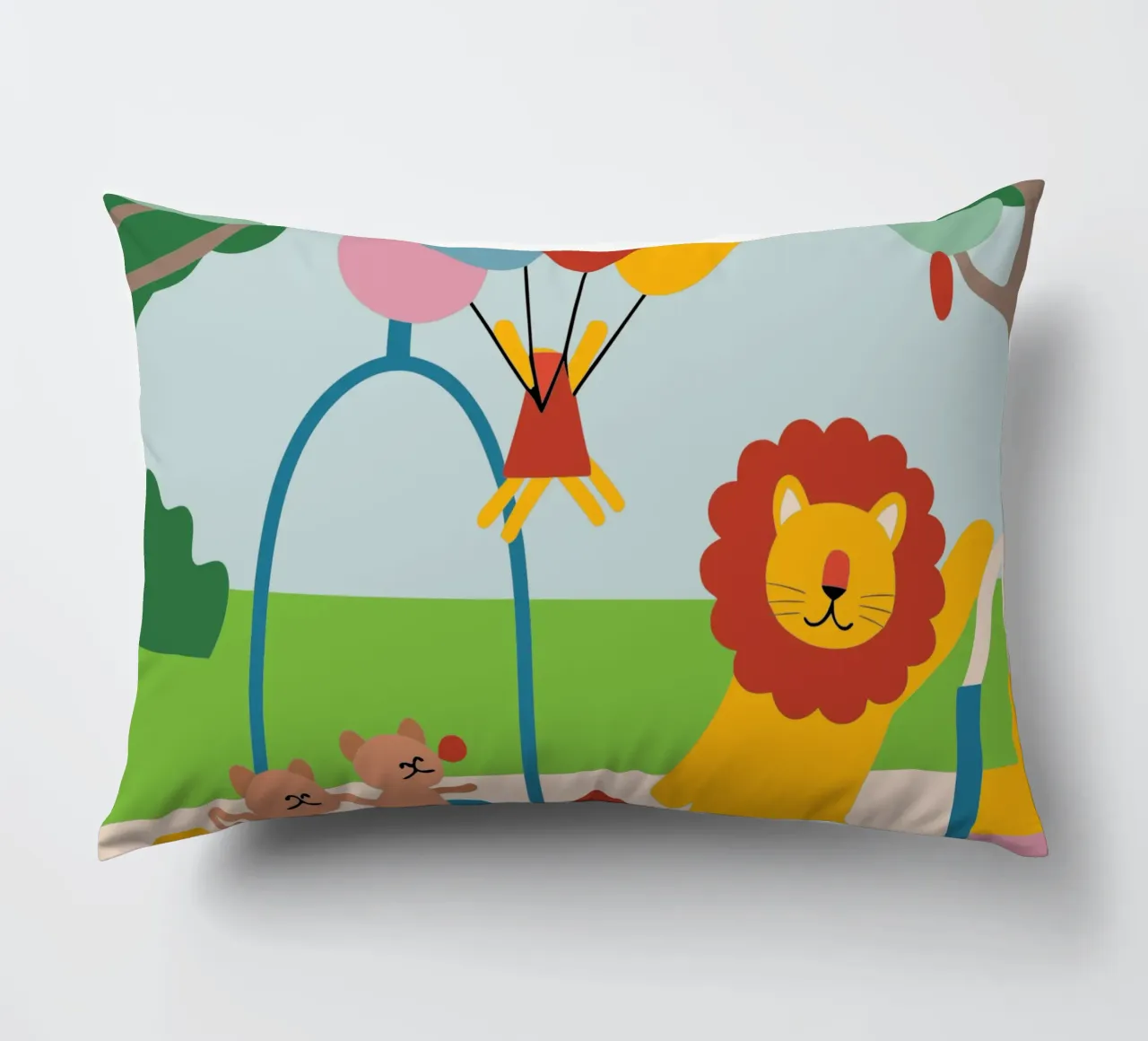 Leeuwen en katten kussen van CUTE ANIMALS