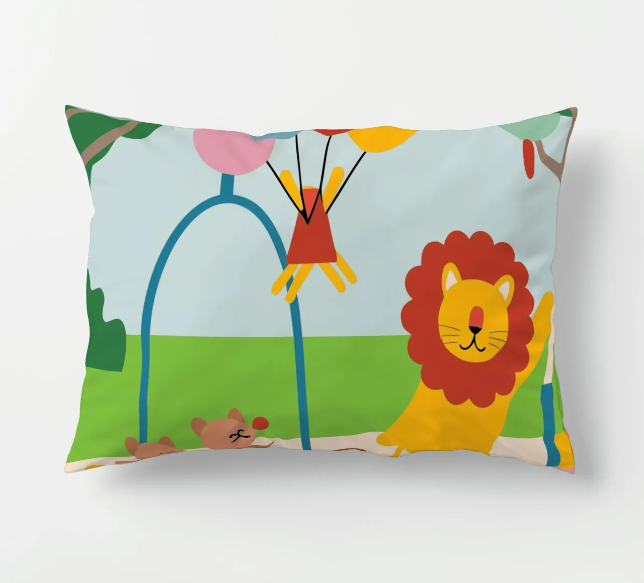 Leeuwen en katten kussen van CUTE ANIMALS