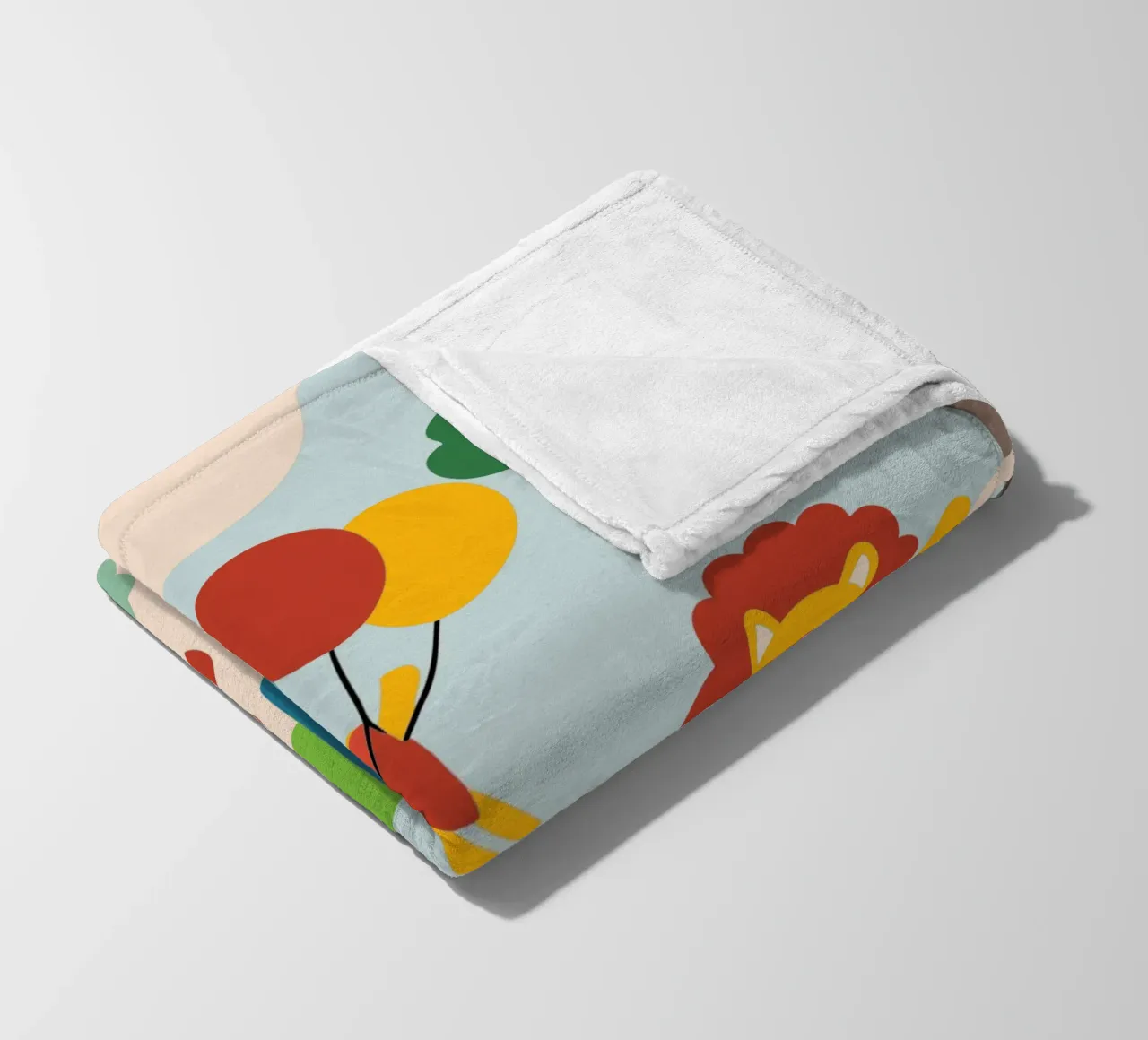 Leeuwen en katten fleecedeken van CUTE ANIMALS