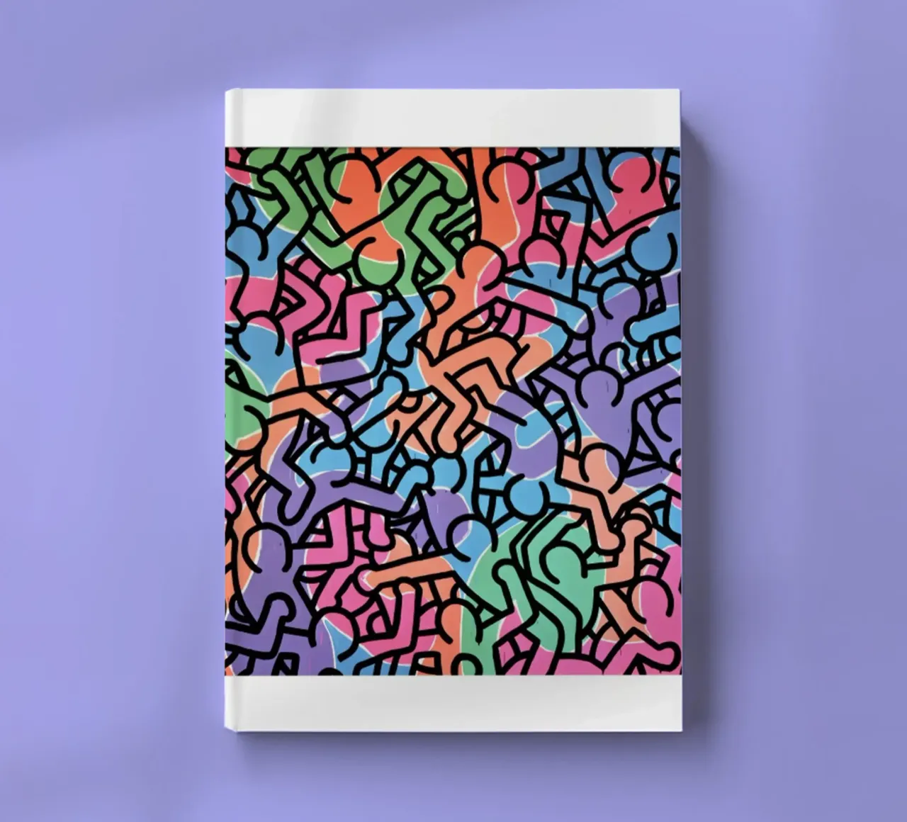 Untitled, 1985 (figures) notebook by edward shop