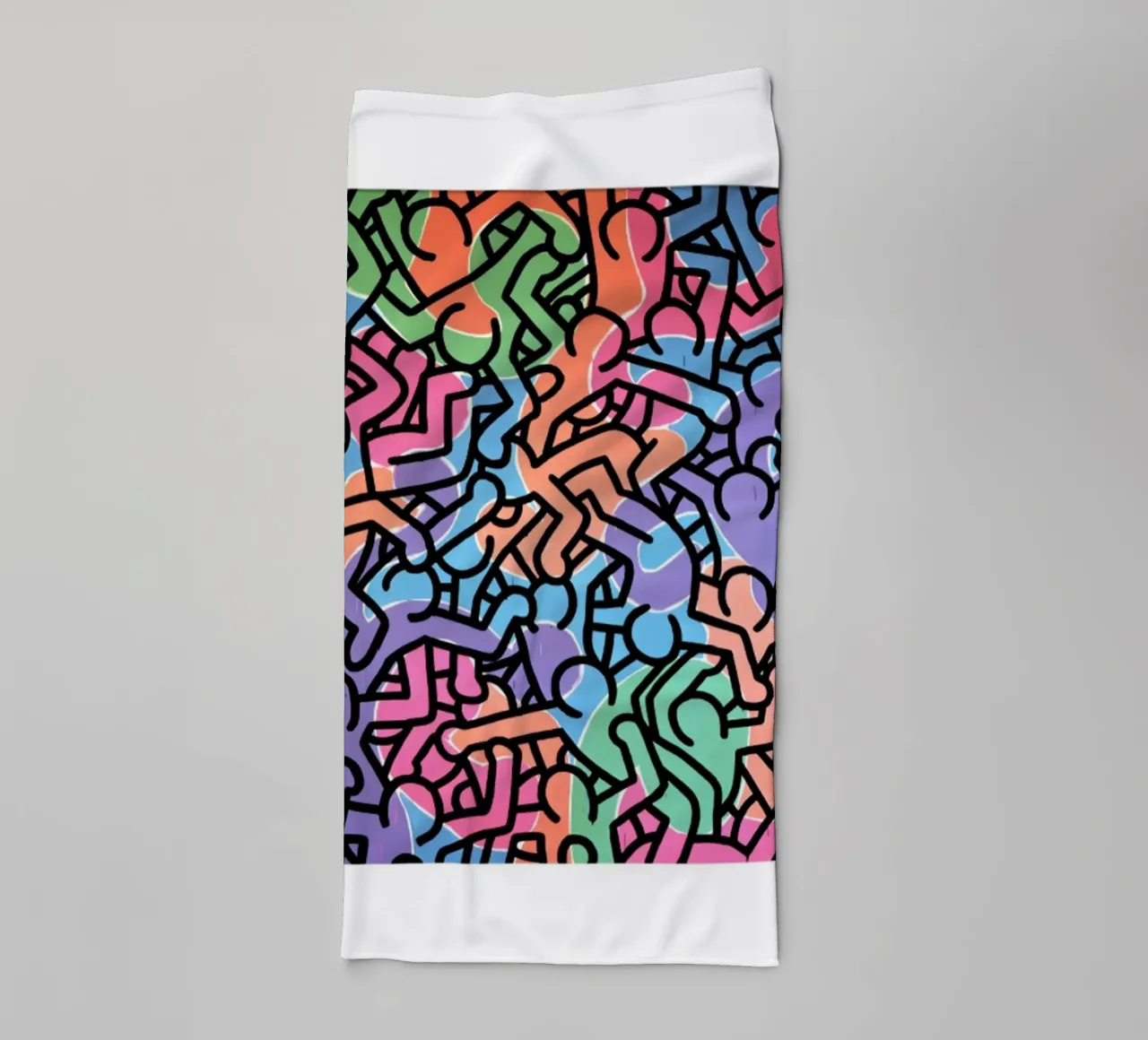 Untitled, 1985 (figures) towel by edward shop