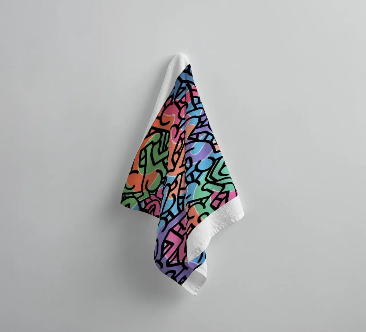 Untitled, 1985 (figures) towel by edward shop