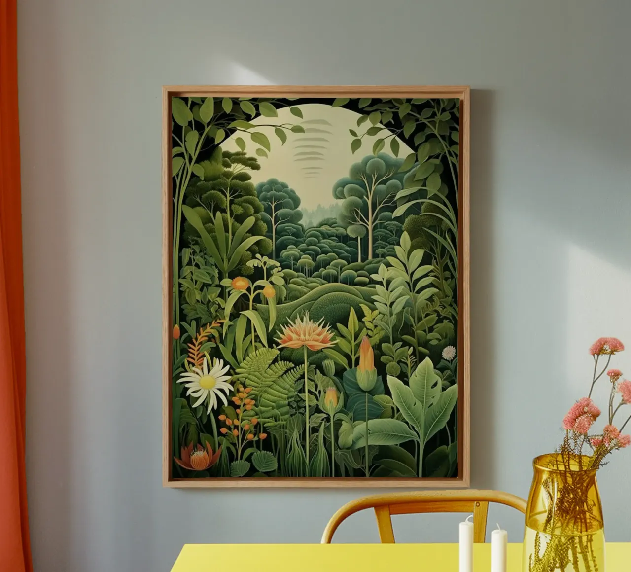 bella foresta tela con Cornice a cassetta da taylor shop