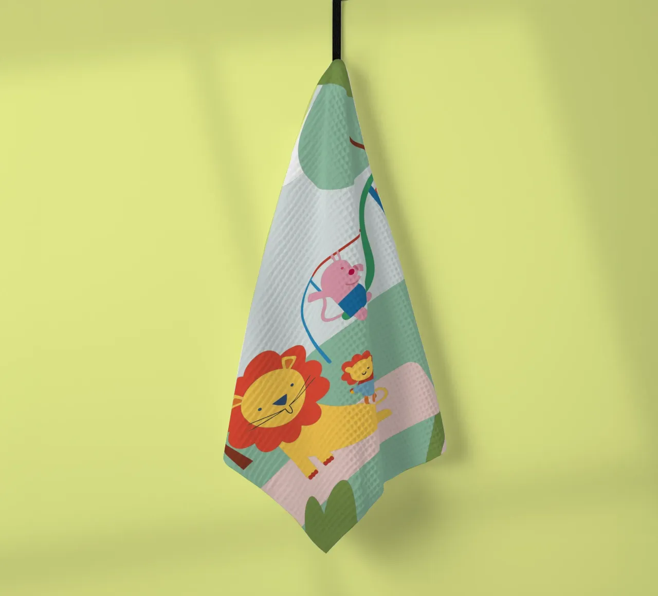 Parco giochi del Leone canovaccio da cucina da CUTE ANIMALS