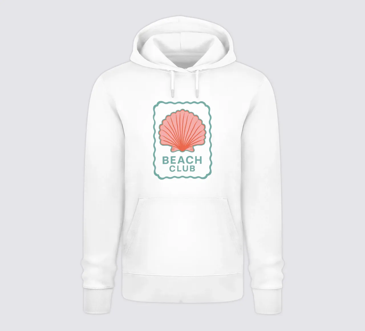 Retro Beach Club felpa con cappuccio da Vivdesign