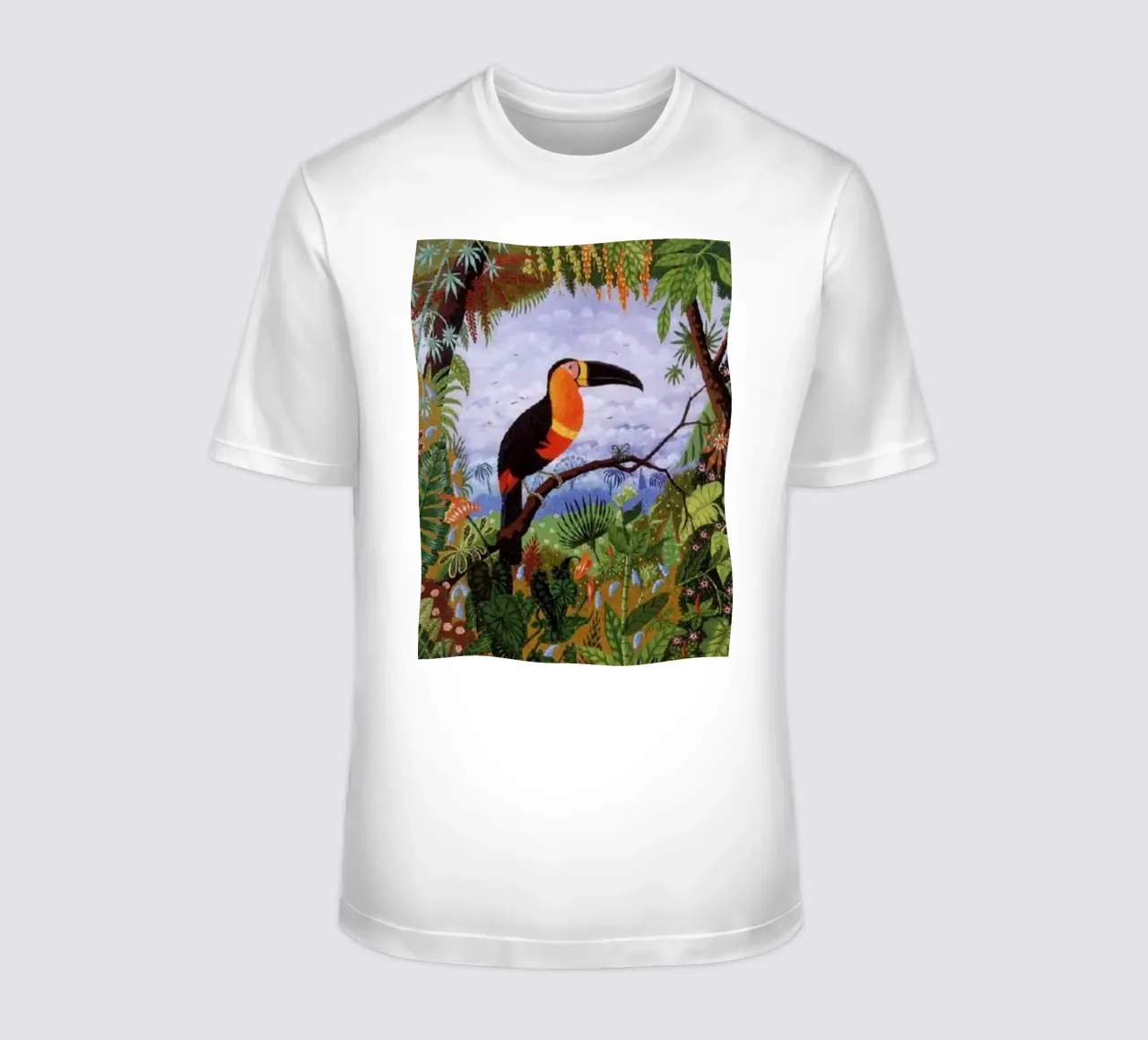 Vögel auf Ästen sitzend T-Shirt von taylor shop