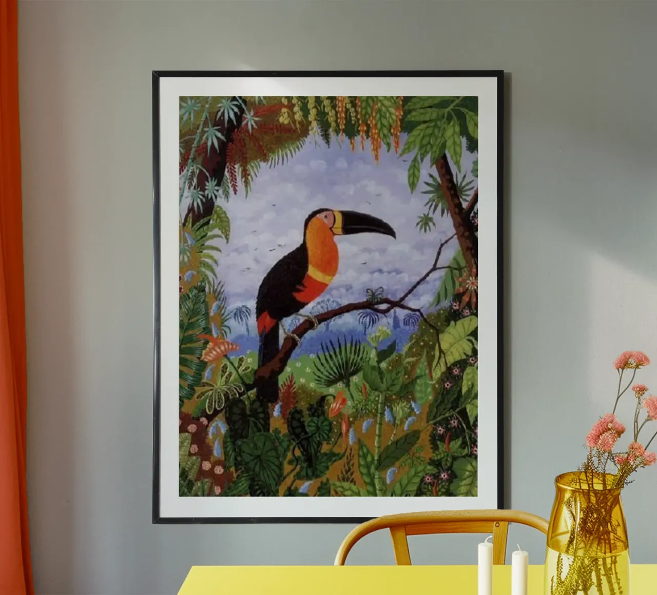 oiseaux perchés sur des branches hahnemühle de taylor shop