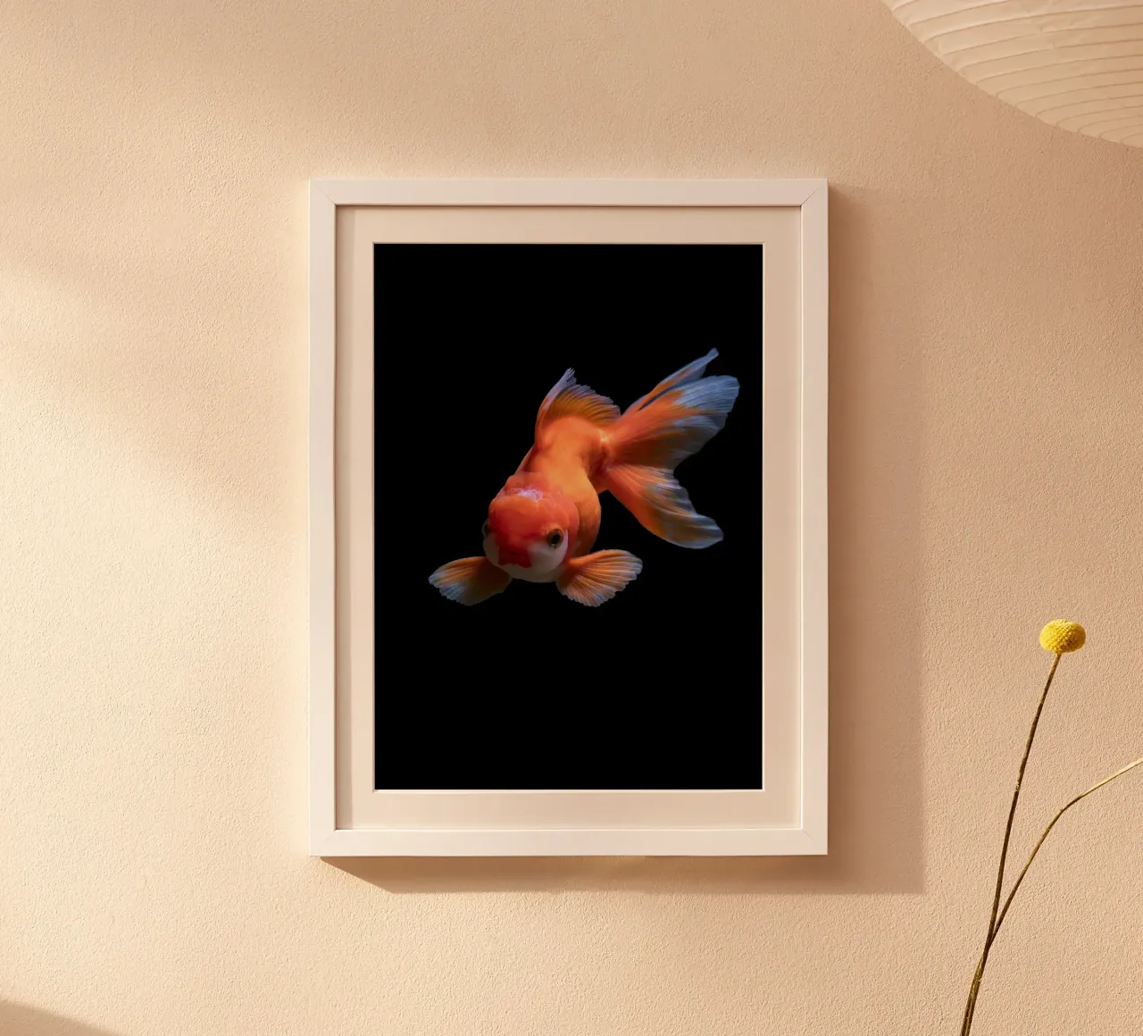 Ondulazioni di eleganza poster con telaio in alluminio da Nature's Palette