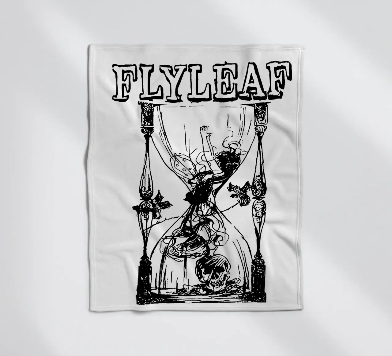 Maglietta Flyleaf Essential coperta in pile da ngrhdesignco