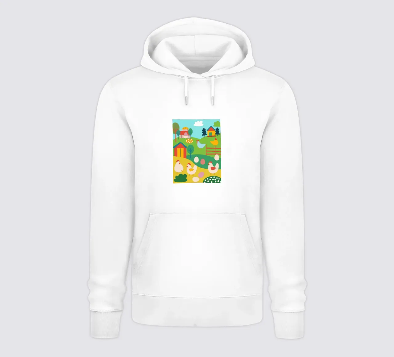 Allevare polli felpa con cappuccio da CUTE ANIMALS