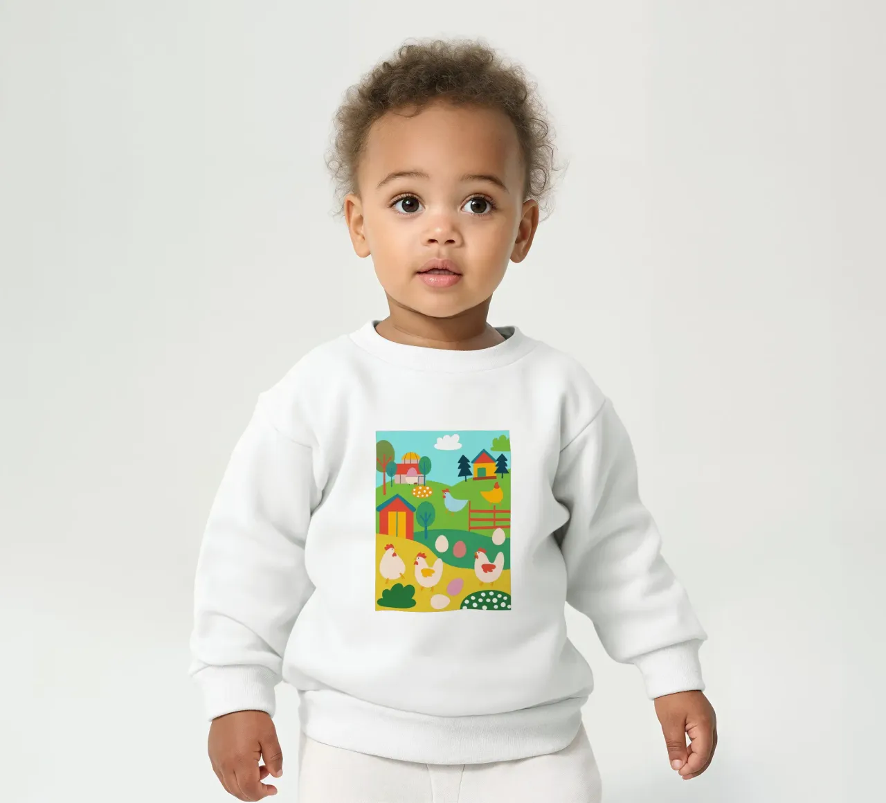 Allevare polli felpa neonato da CUTE ANIMALS