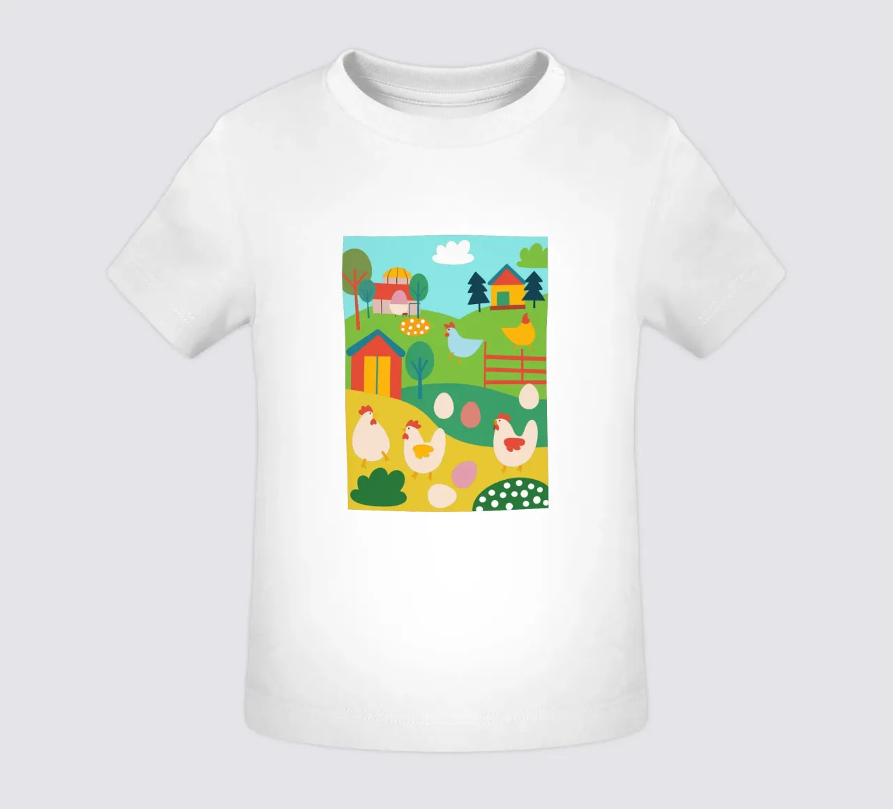Allevare polli maglietta neonato da CUTE ANIMALS
