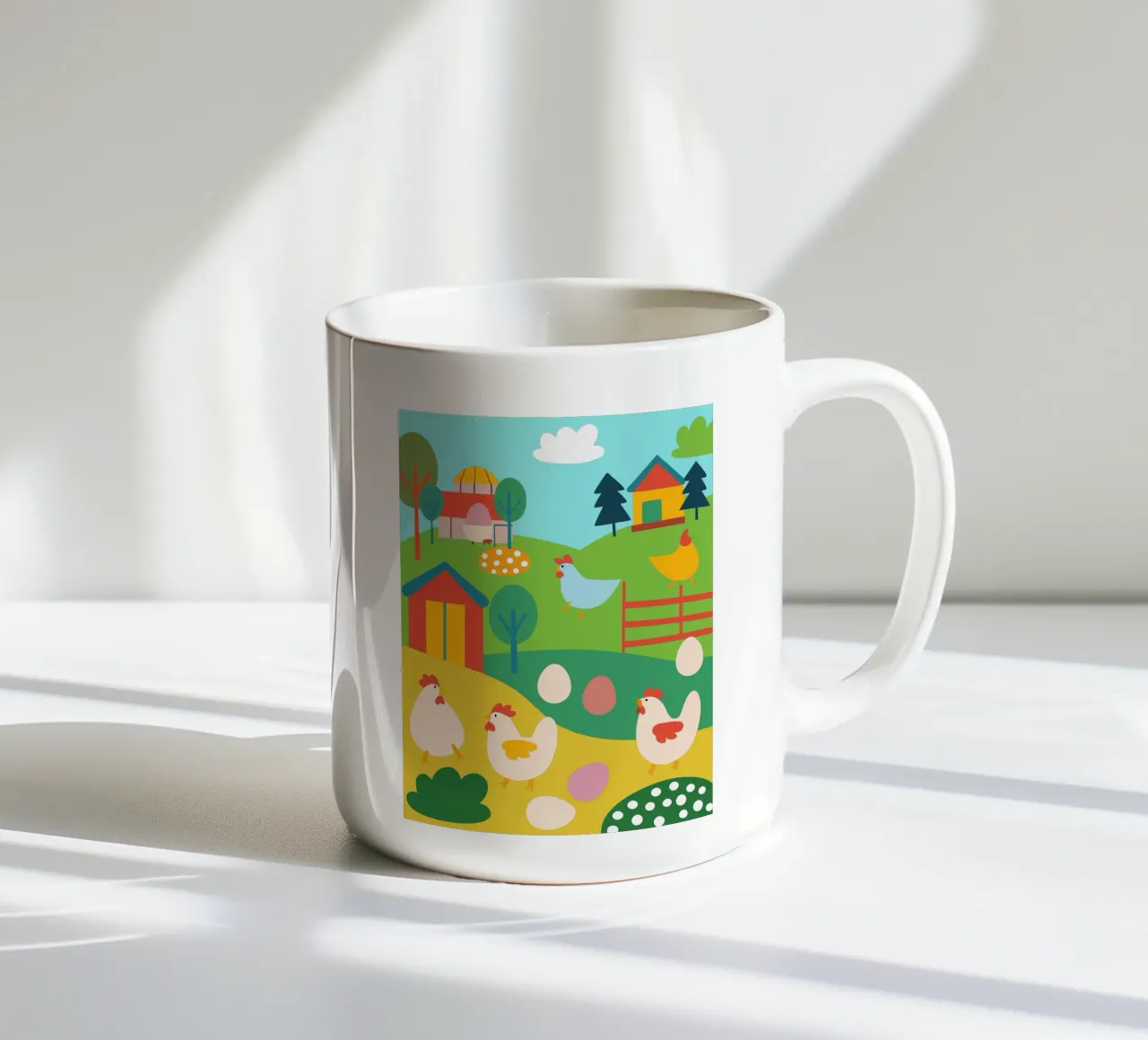Allevare polli tazza in ceramica da CUTE ANIMALS