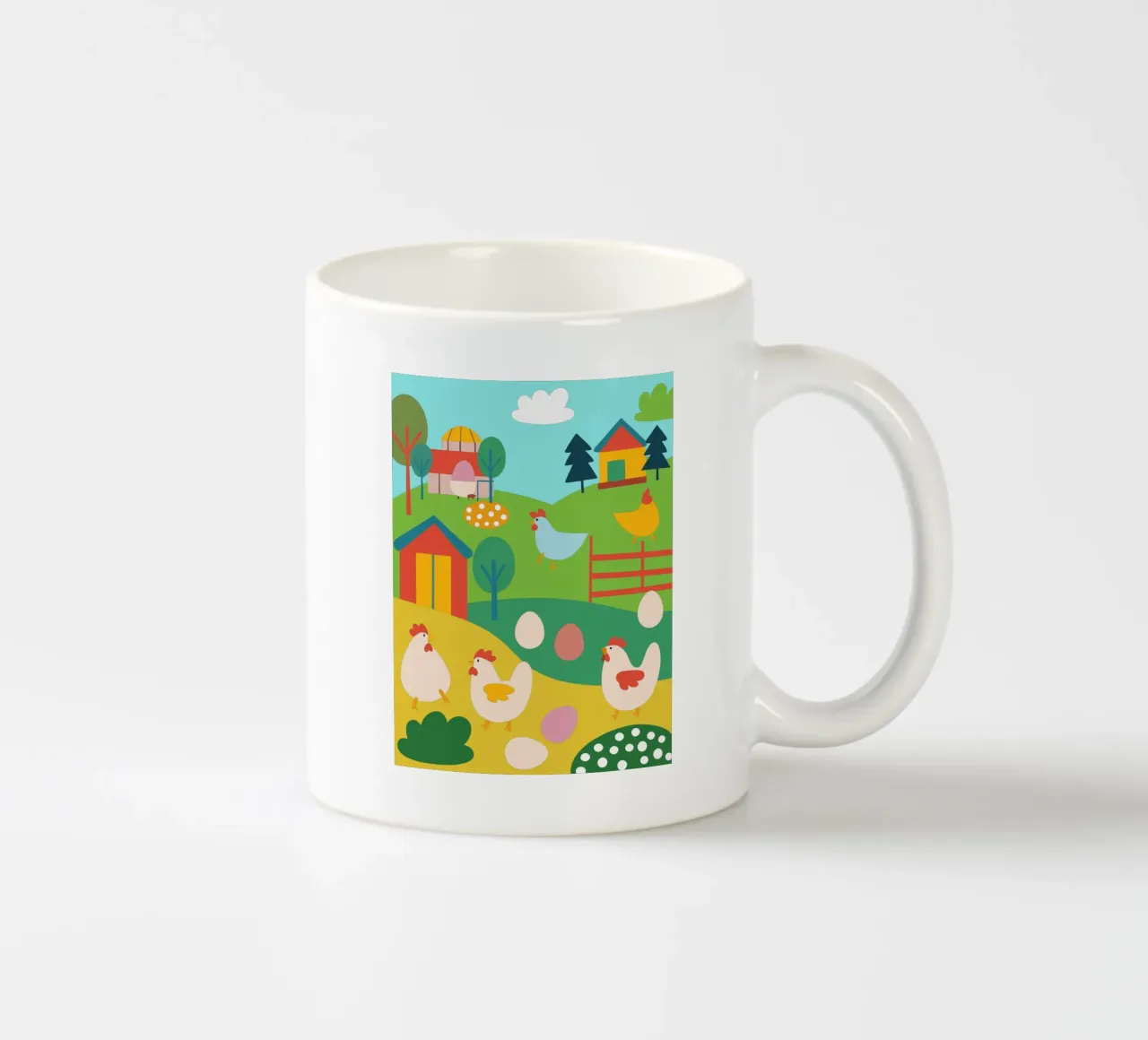 Allevare polli tazza in ceramica da CUTE ANIMALS