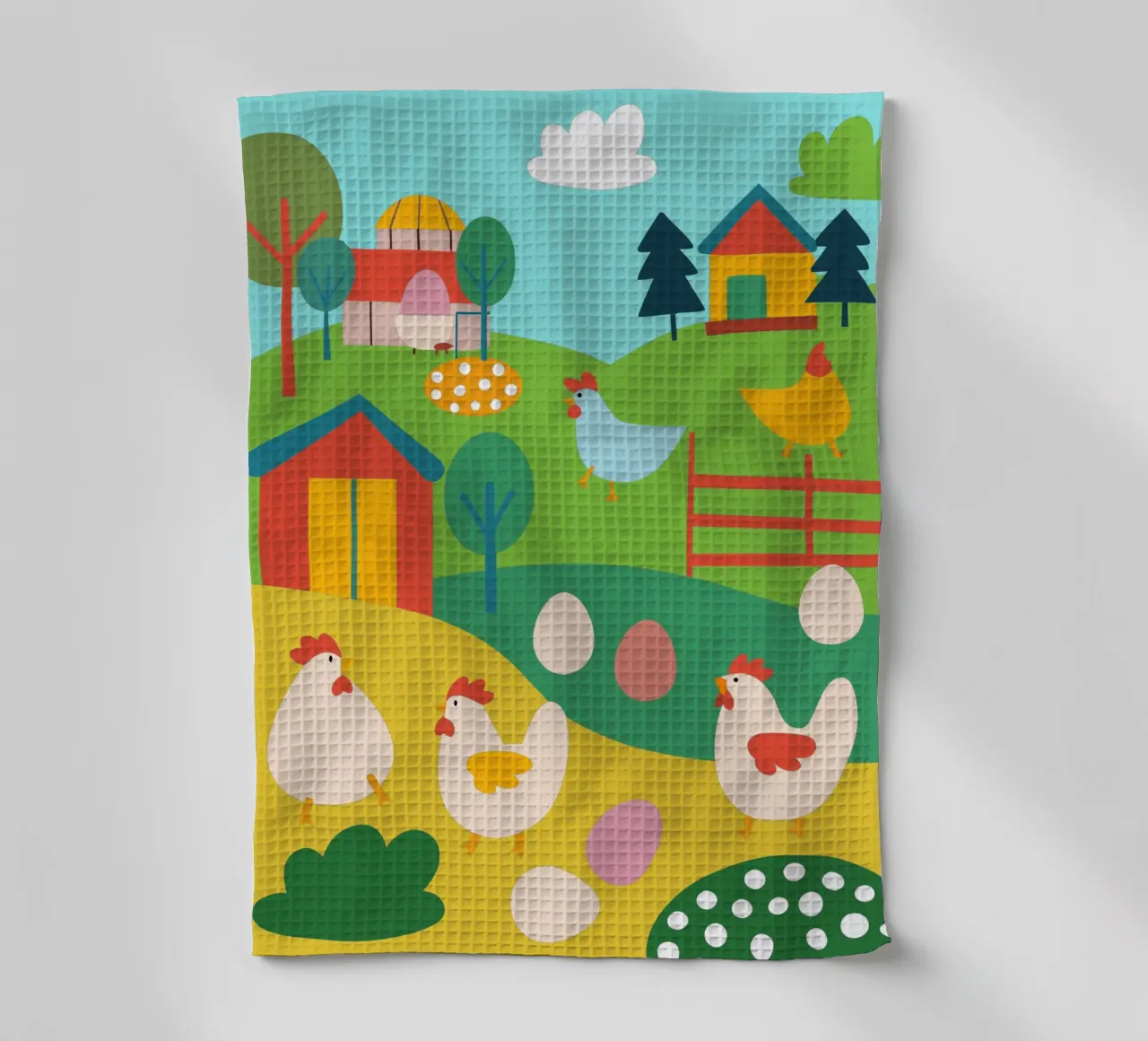 Allevare polli canovaccio da cucina da CUTE ANIMALS