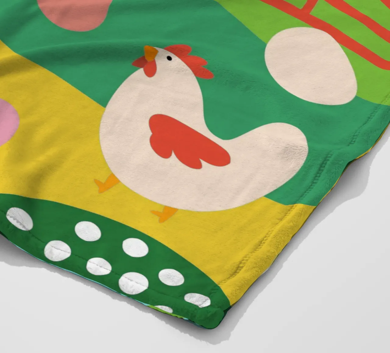 Allevare polli coperta in pile da CUTE ANIMALS