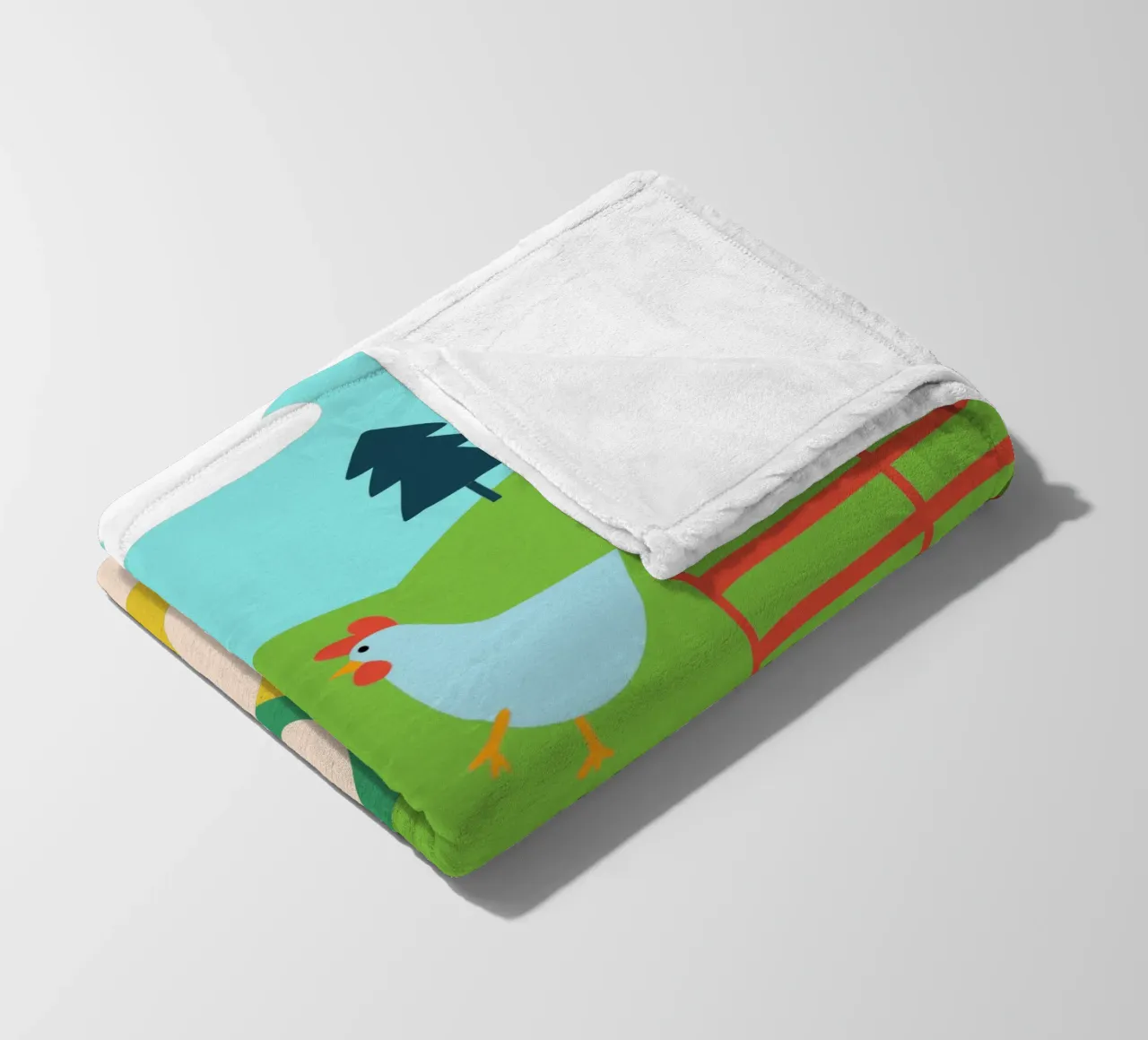 Allevare polli coperta in pile da CUTE ANIMALS