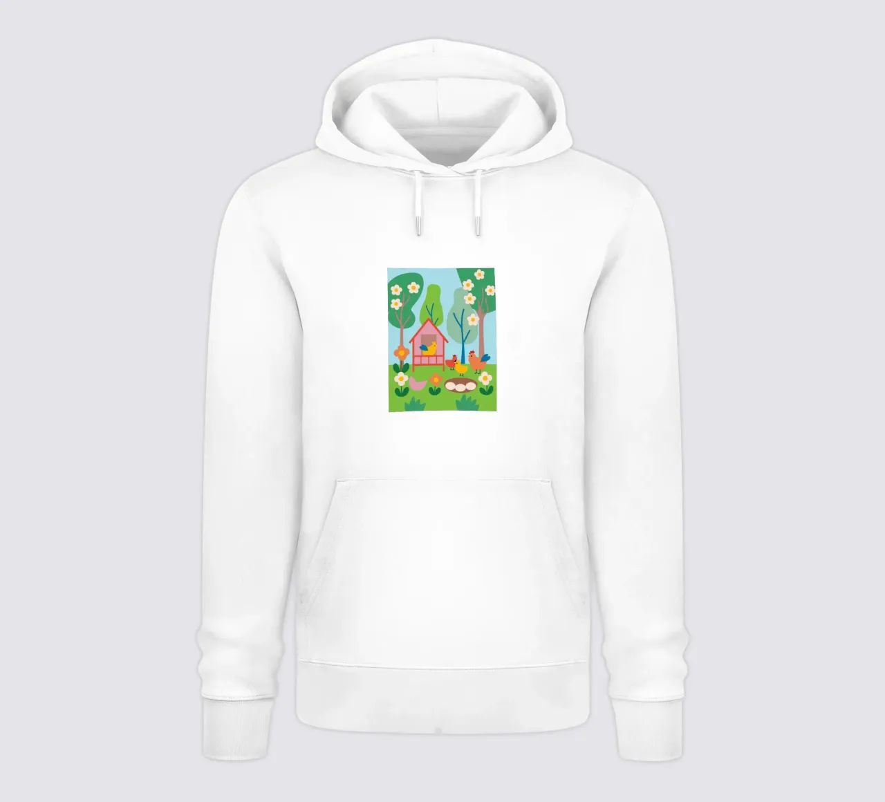 Allevare polli felpa con cappuccio da CUTE ANIMALS