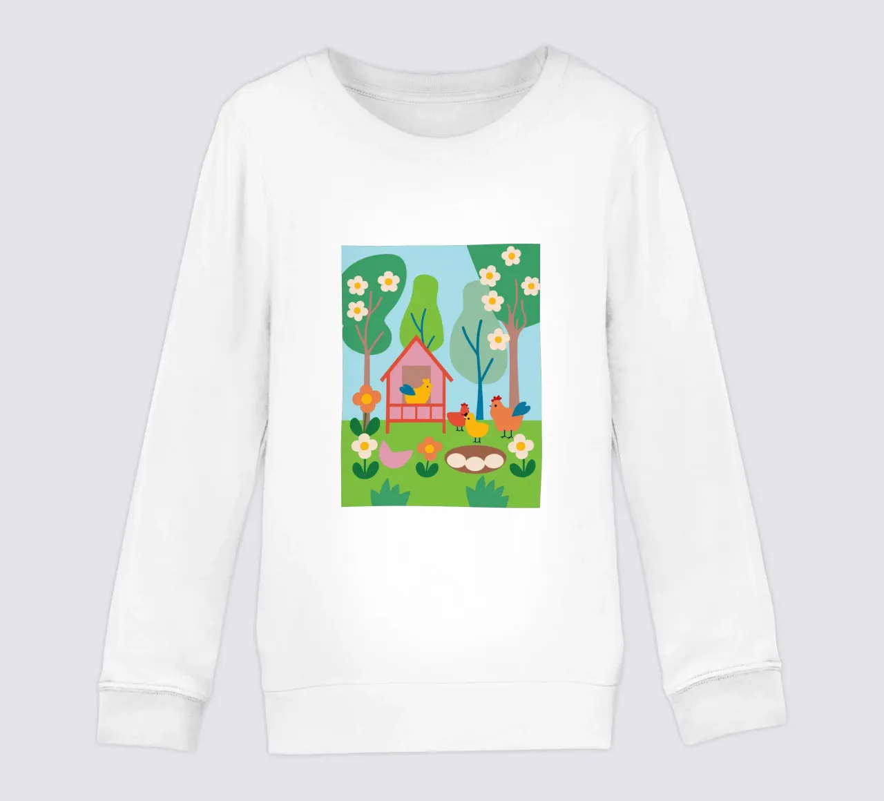 Allevare polli felpa bambino da CUTE ANIMALS