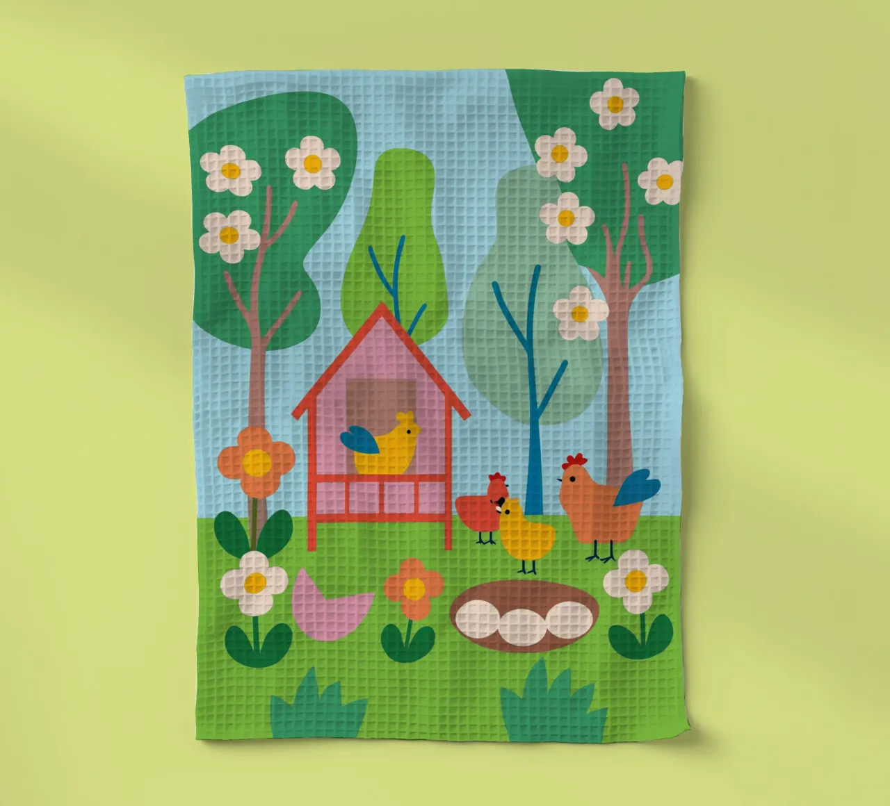 Allevare polli canovaccio da cucina da CUTE ANIMALS