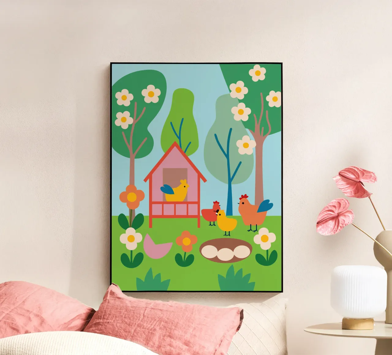 Raising Chickens plexiglass da CUTE ANIMALS