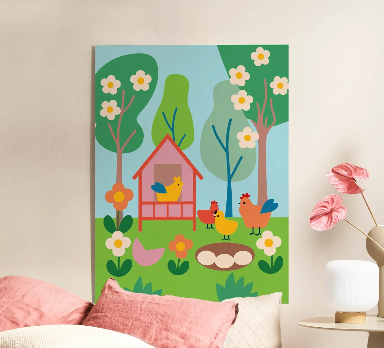 Raising Chickens plexiglass da CUTE ANIMALS