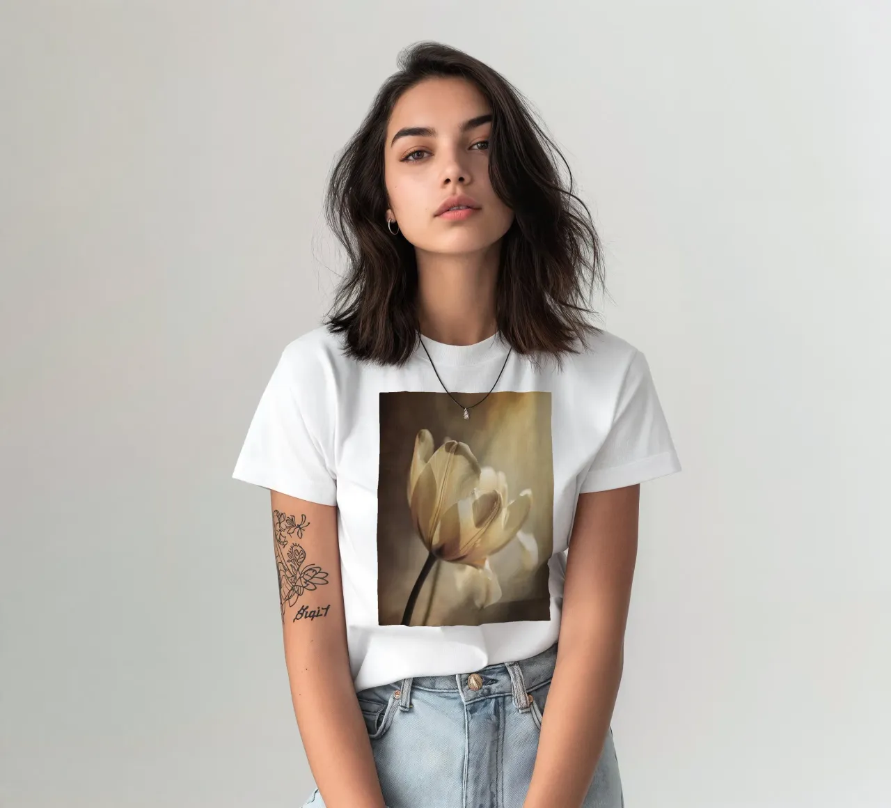 Pastel Tulip t-shirt da treechild