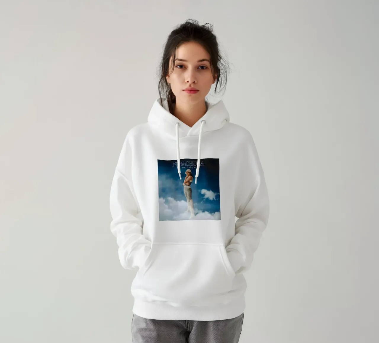 Nina Chuba blue hoodie by vintage