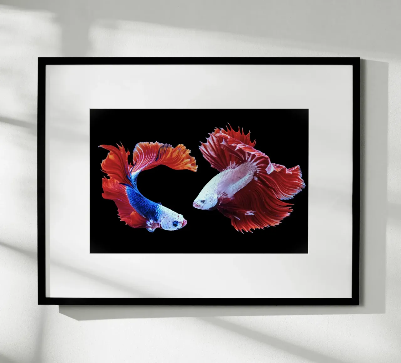 L'arte della battaglia poster con telaio in alluminio da Nature's Palette