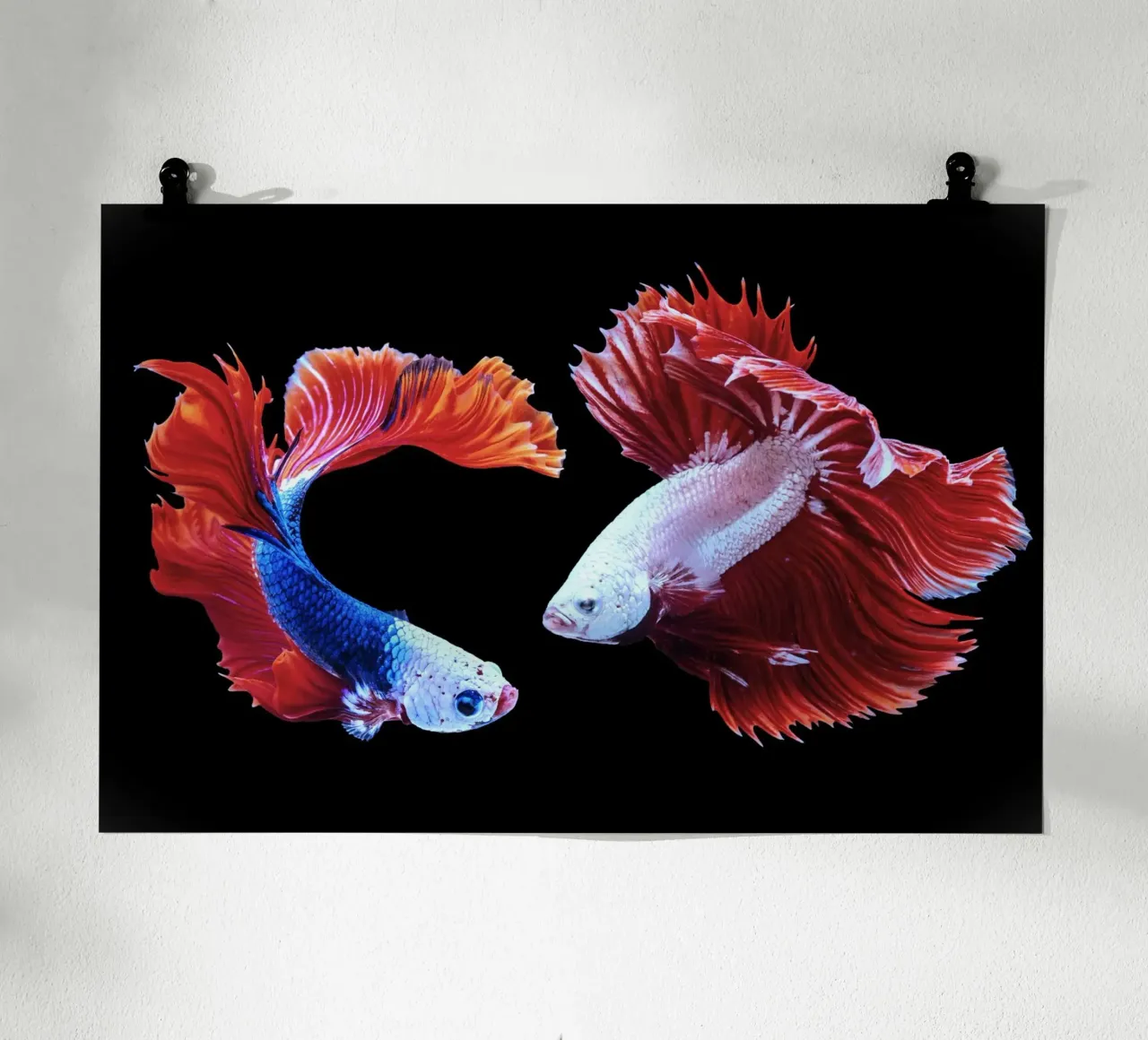 L'arte della battaglia poster con telaio in alluminio da Nature's Palette
