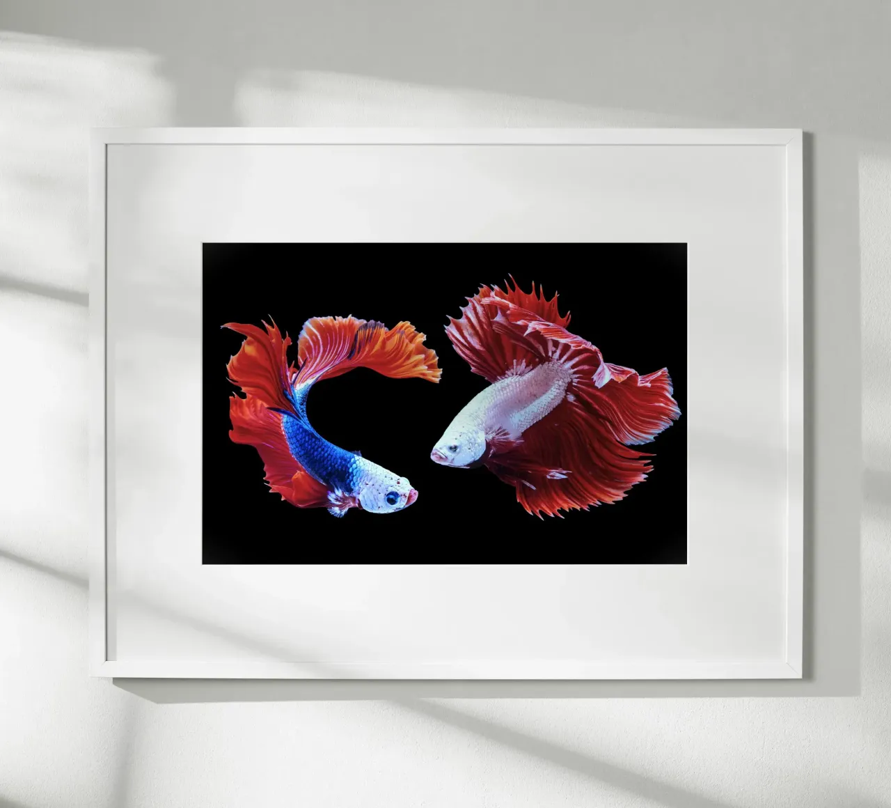 L'arte della battaglia poster con telaio in alluminio da Nature's Palette