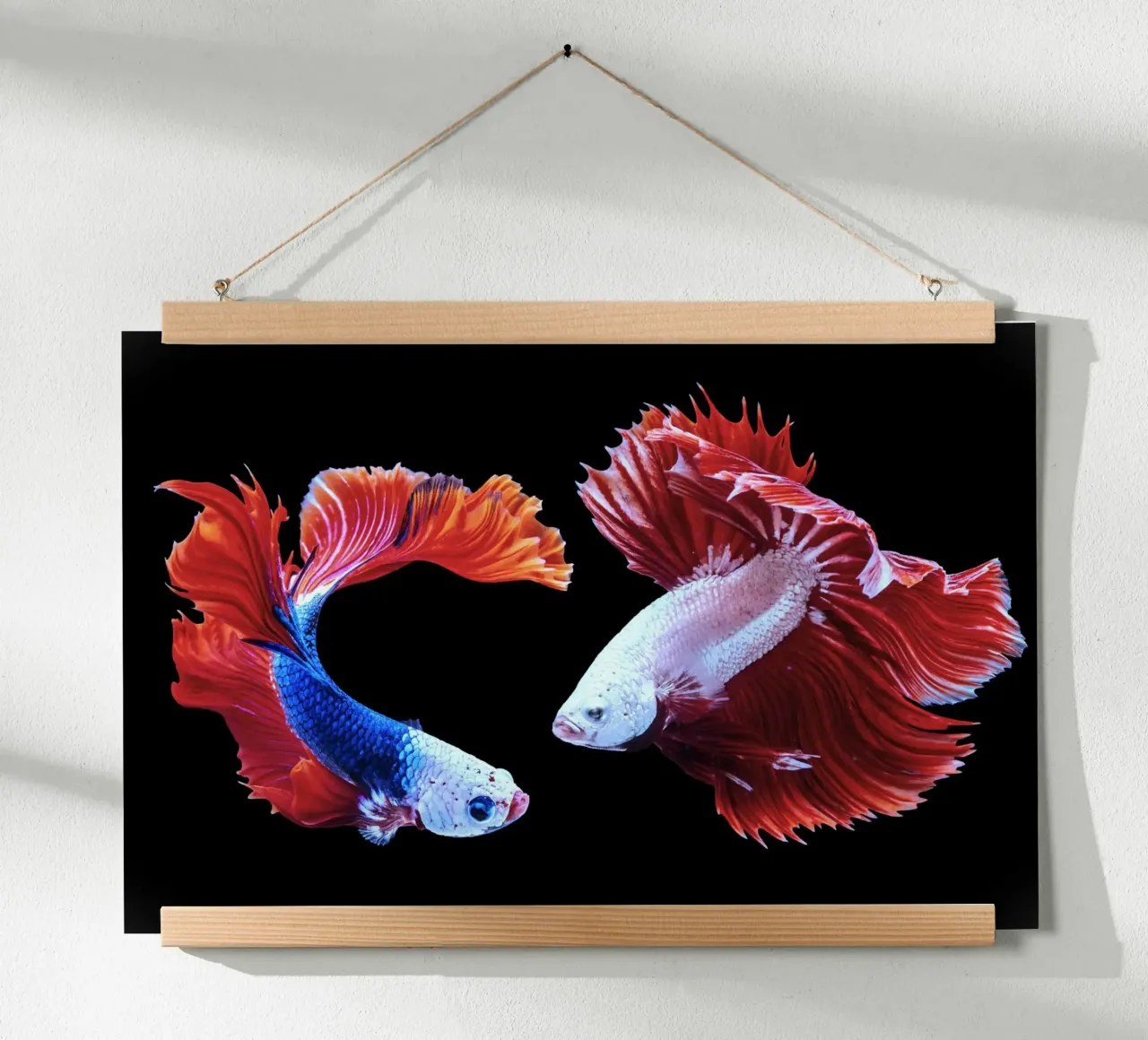 L'arte della battaglia poster con telaio in alluminio da Nature's Palette