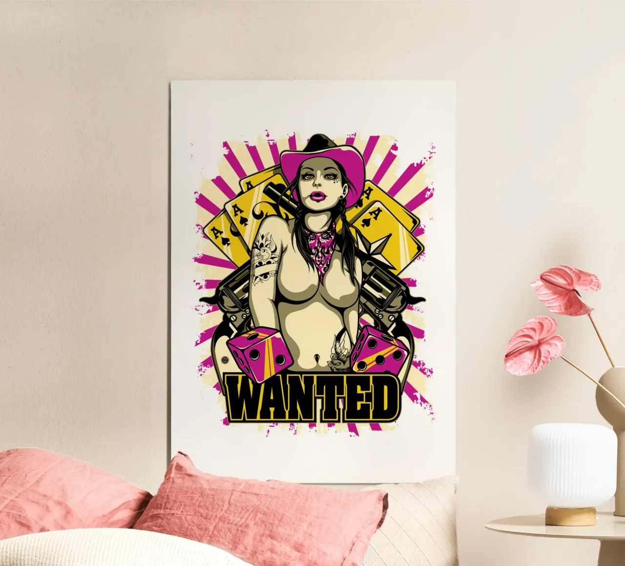 Donne ricercate in stile arte retrò carta hahnemühle da Cute
