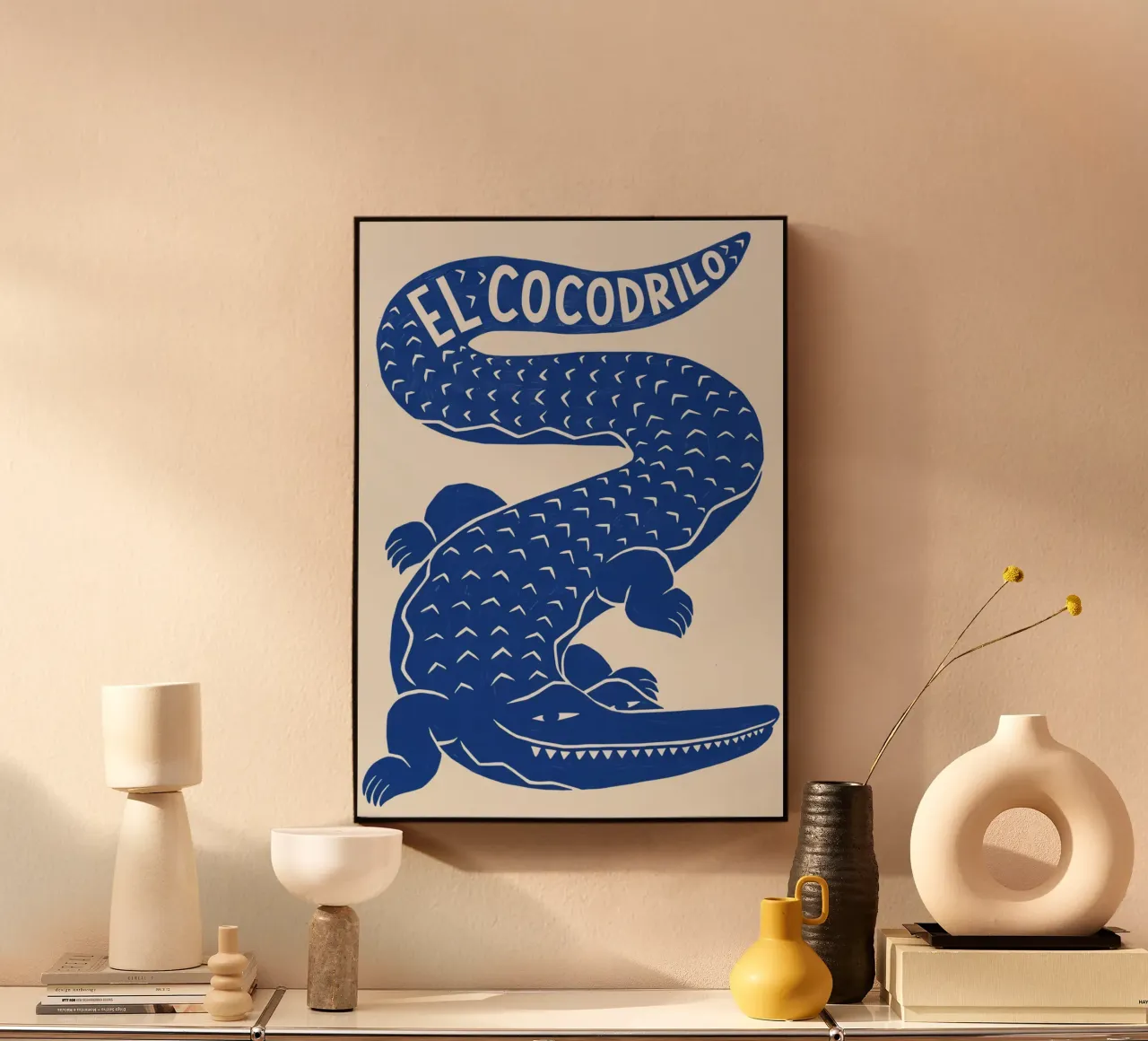 The Crocodiles acrylic glass by animals_studio