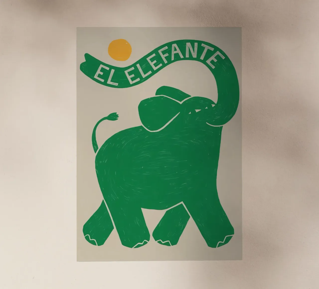 The Elephant backlit film by animals_studio