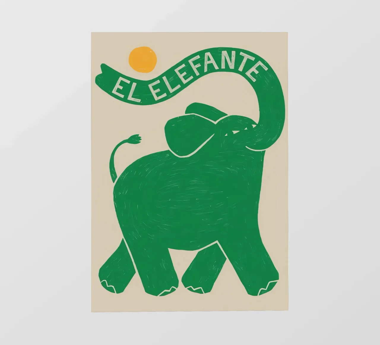 L'elefante telo in pvc da animals_studio