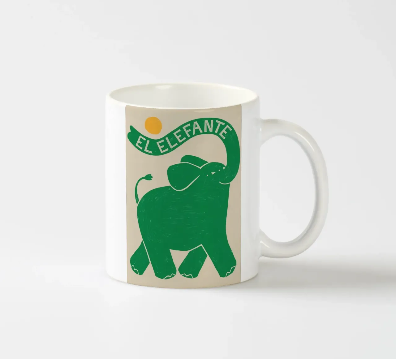 L'elefante tazza in ceramica da animals_studio