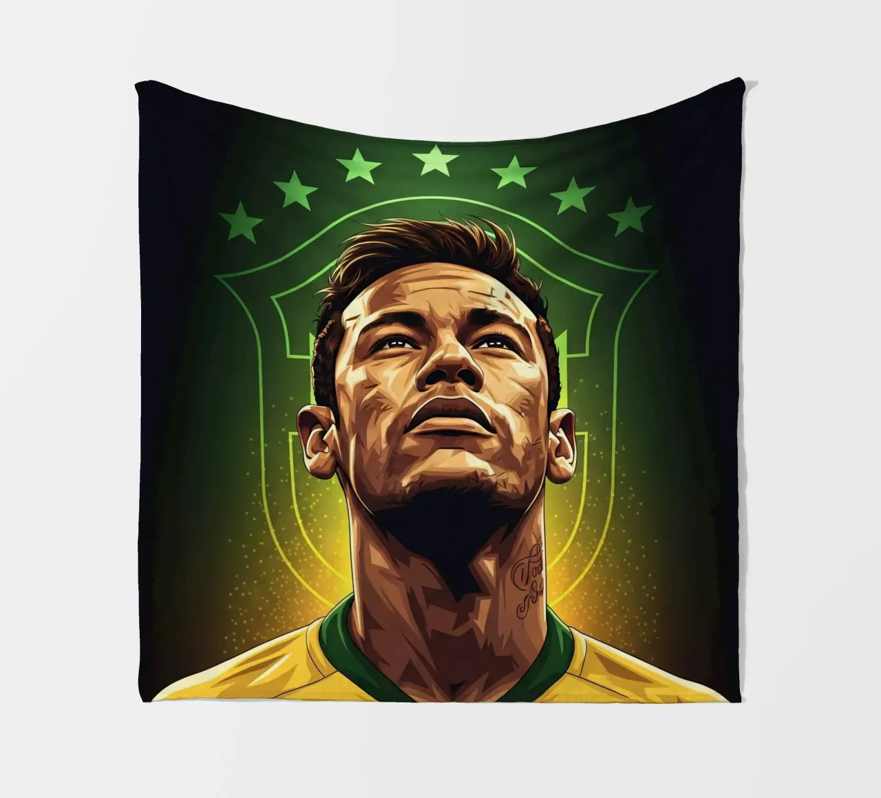 Neymar coperta in pile da Lembayung art