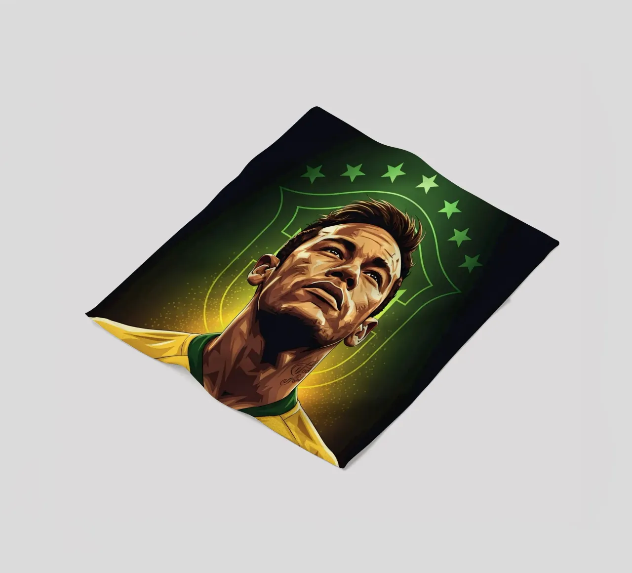 Neymar coperta in pile da Lembayung art