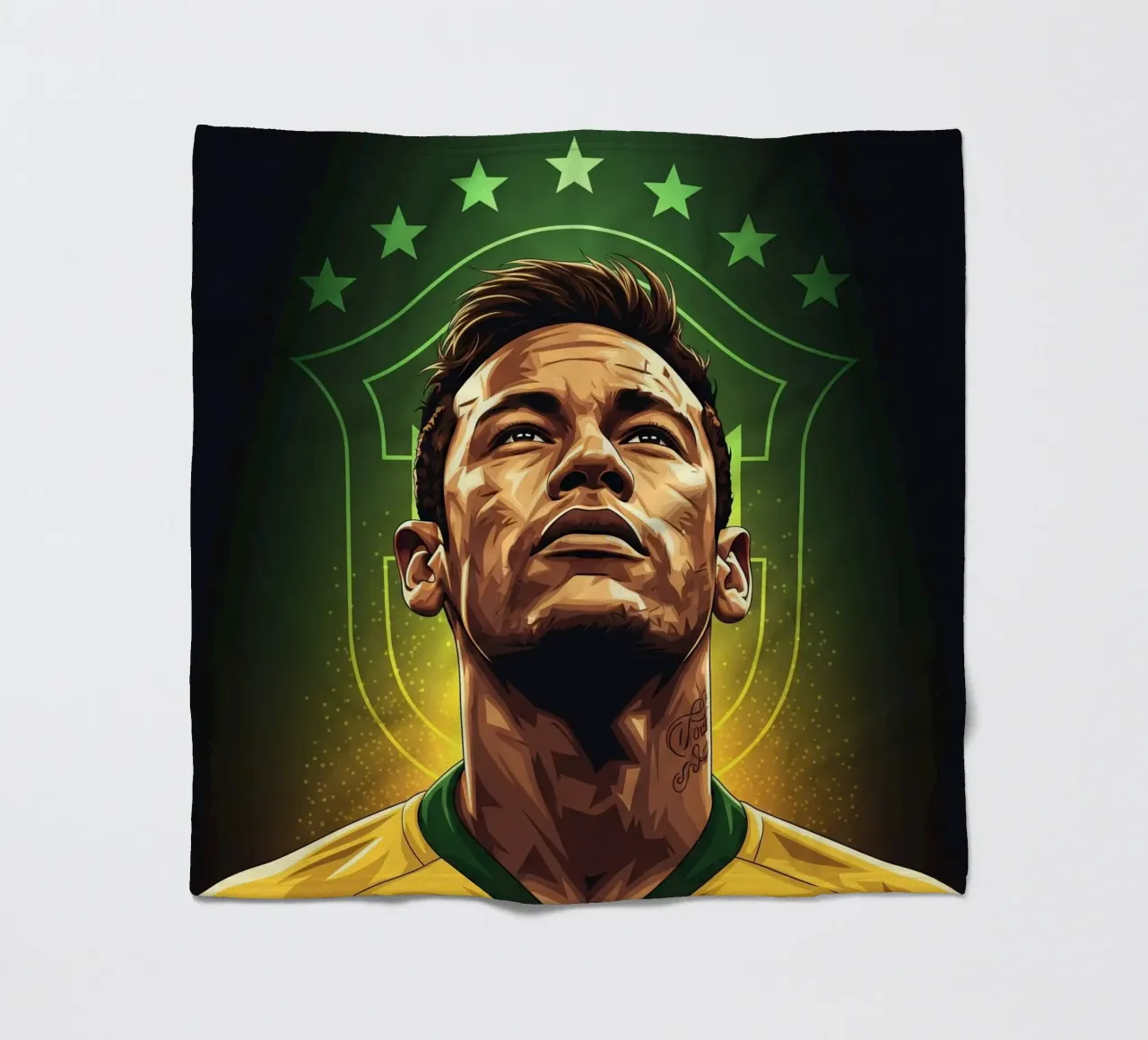 Neymar coperta in pile da Lembayung art