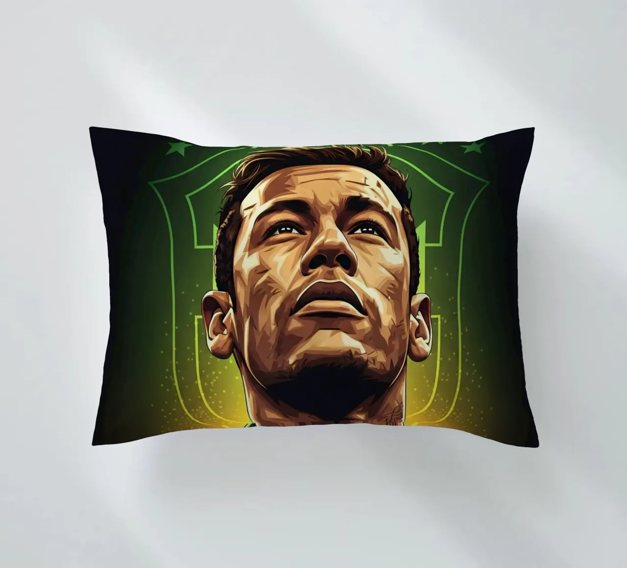 Neymar cuscino da Lembayung art