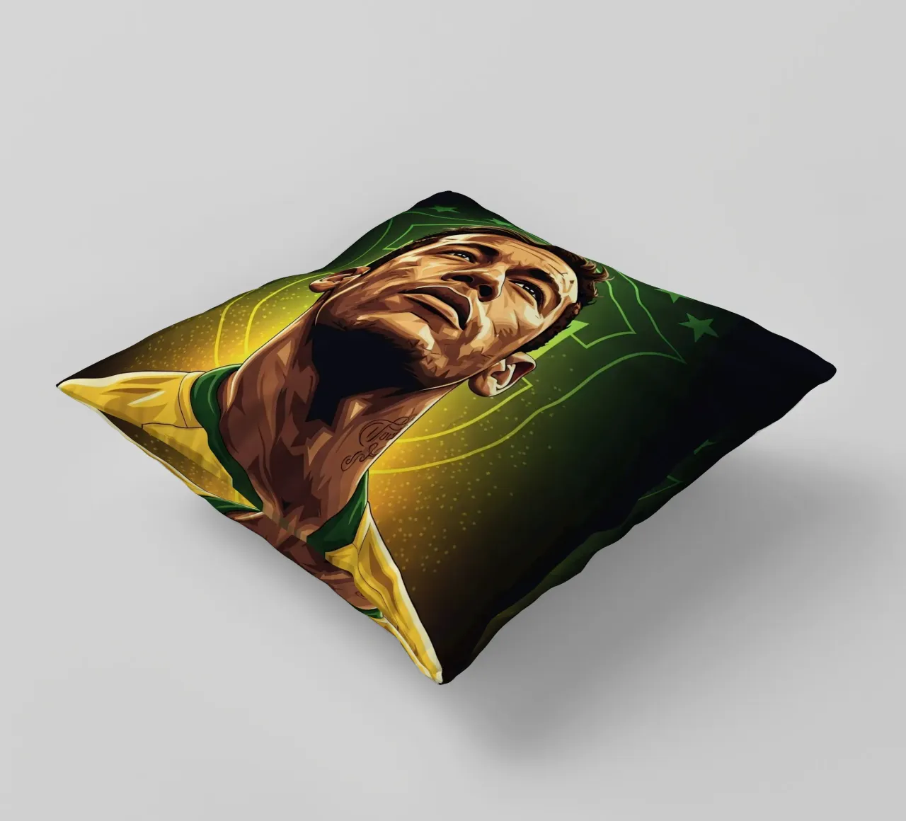 Neymar cuscino da Lembayung art