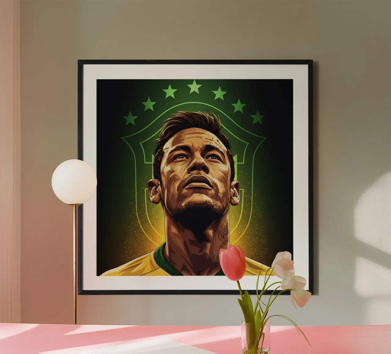 Neymar poster da Lembayung art
