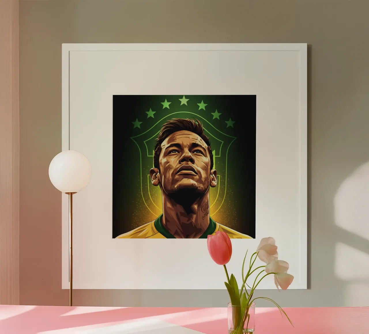 Neymar poster da Lembayung art