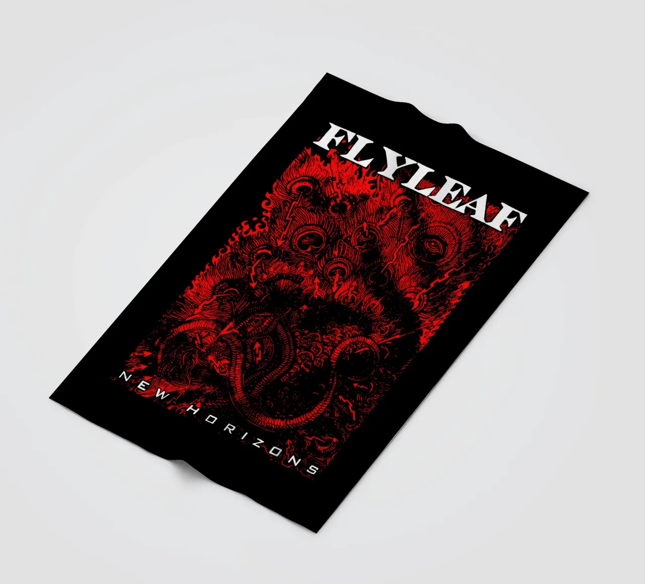 Maglietta classica Red Peacock Flyleaf coperta in pile da ngrhdesignco