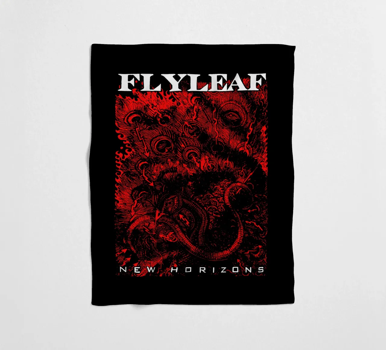 Maglietta classica Red Peacock Flyleaf coperta in pile da ngrhdesignco
